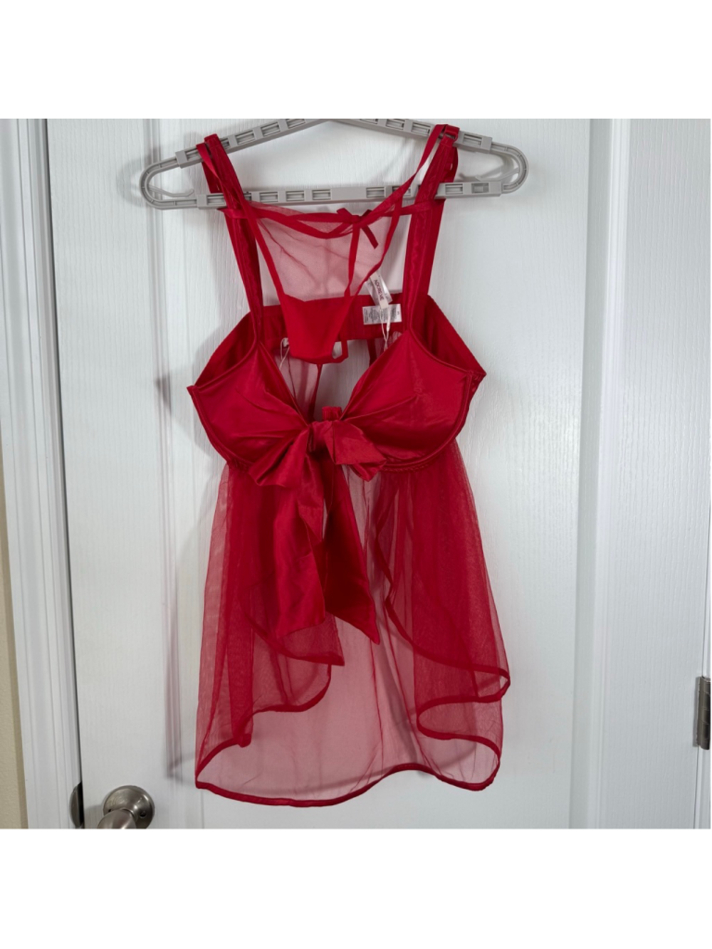 Women's ADORE ME Red Chemise & Slip 1X